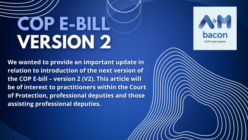 COP E-bill – Version 2 - Important Update! | A&M Bacon